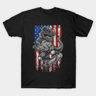 4th Of July American Flag - US 4th of July American flag T-Shirt